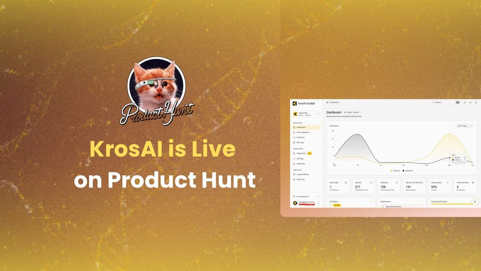 KrosAI is Live on Product Hunt 🚀
