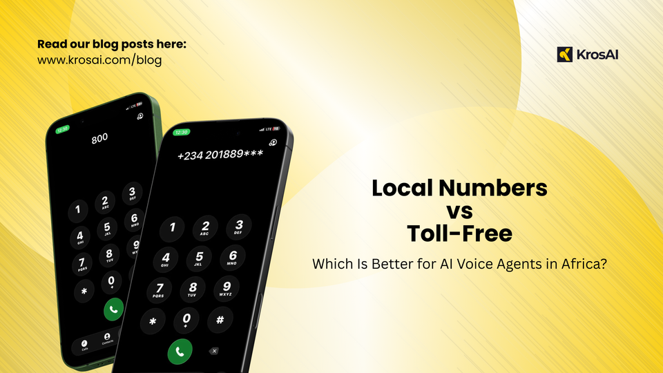 Local Numbers vs Toll-Free: Which Is Better for AI Voice Agents in Africa?